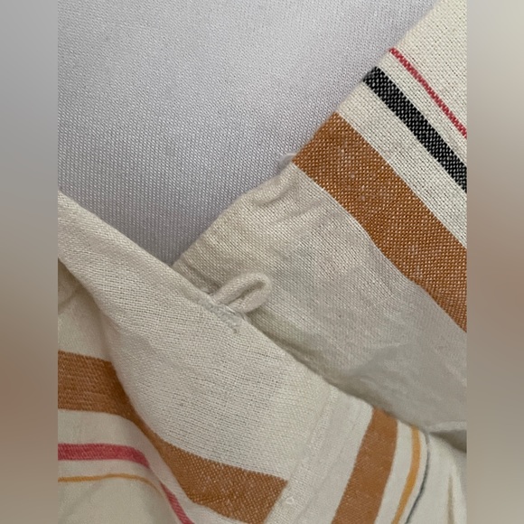 Billabong NWT stripe ruffled crossover top S - Picture 5 of 14